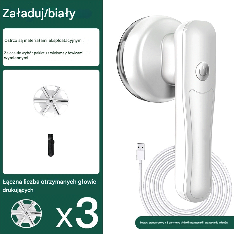🔥👚✨ Wielofunkcyjny przenośny elektryczny depilator kulek, profesjonalnie usuwa kuleczki z wełny, dzianiny i bawełny 👕🧥🧶