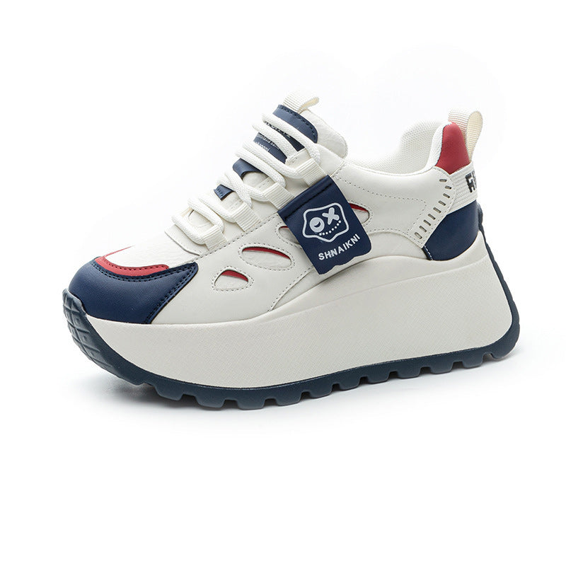 👟✨【+5 cm višine】Športni copati za prosti čas z debelim podplatom – moderni, udobni in enostavni za kombiniranje 💫