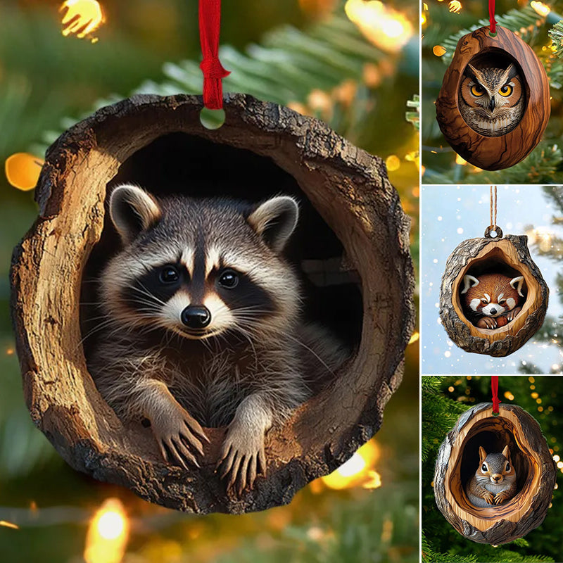 【10 sztuk】🎄Dekoracja choinkowa ze zwierzętami. małe ozdoby zwierzęce