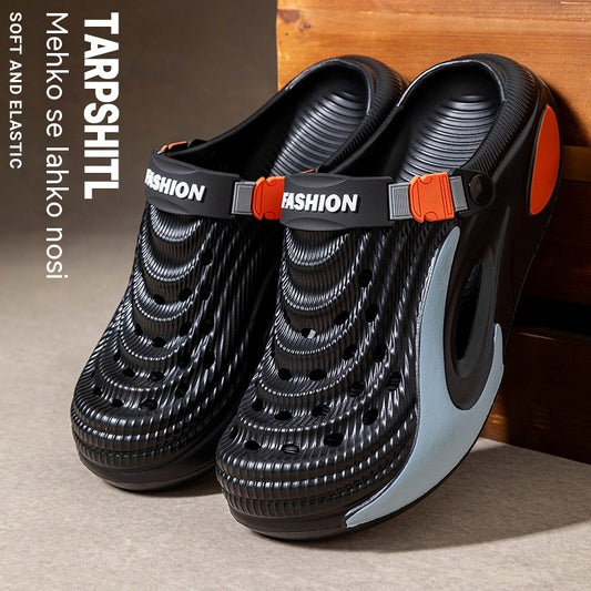 👟 Posebna ponudba s 50 % popustom 🌬️ Večnamenski moški sandali (odebeljen podplat iz EVA): Nedrseči, ultra lahki, zračni – popolna izbira za na plažo, šport in vsakodnevno nošenje 🏃♂️