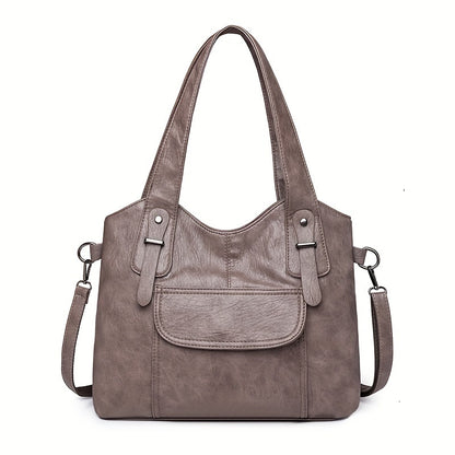 👜Nuevo bolso retro de hombro para mujer de cuero natural, disponible en seis colores💓