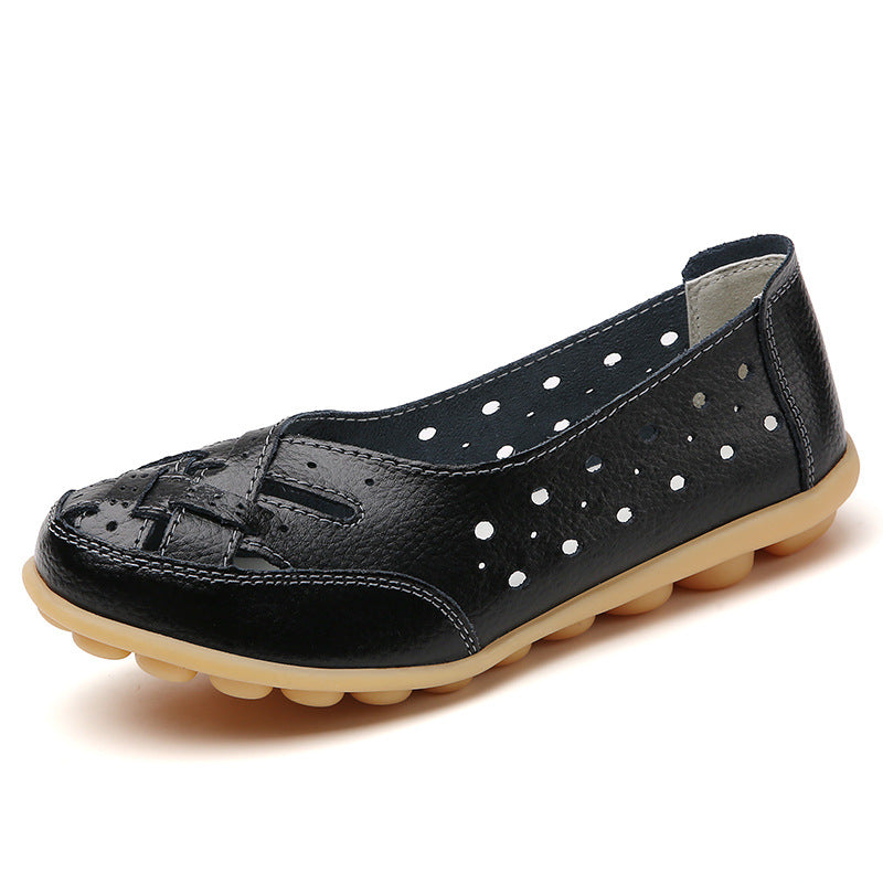 🔥 Damskie buty ortopedyczne (rozm. 35-46), wykonane z naturalnej skóry, lekkie, antypoślizgowe, oddychające i wygodne.