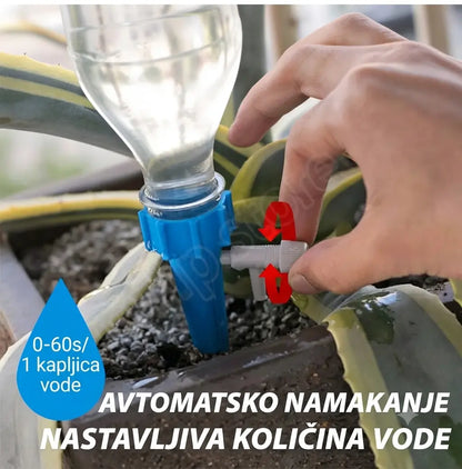 🌺【24 kosov】🌹🍂Avtomatski sistem kapljičnega namakanja, idealen za sajenje rož, kot nalašč za vrtove in lončnice.