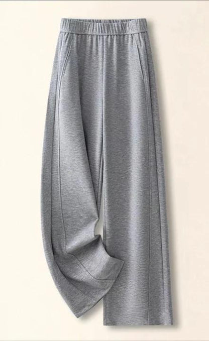 👖🔥【M-2XL】Nowe jesienno-zimowe spodnie slim fit z szerokimi nogawkami z imitacji kaszmiru