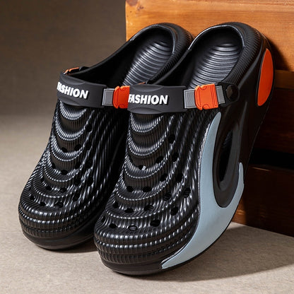 👟 Posebna ponudba s 50 % popustom 🌬️ Večnamenski moški sandali (odebeljen podplat iz EVA): Nedrseči, ultra lahki, zračni – popolna izbira za na plažo, šport in vsakodnevno nošenje 🏃‍♂️