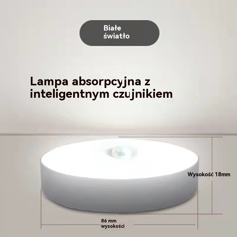 🏡💡【Kup 1, a 1 dostaniesz gratis】Inteligentne światło LED wykrywające obecność człowieka, łatwe w ładowaniu i praktyczne