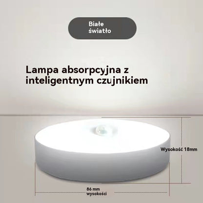 🏡💡【Kup 1, a 1 dostaniesz gratis】Inteligentne światło LED wykrywające obecność człowieka, łatwe w ładowaniu i praktyczne