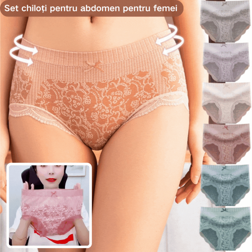 🔥🔥Ropa interior higroscópica antibacteriana de cintura alta para mujer