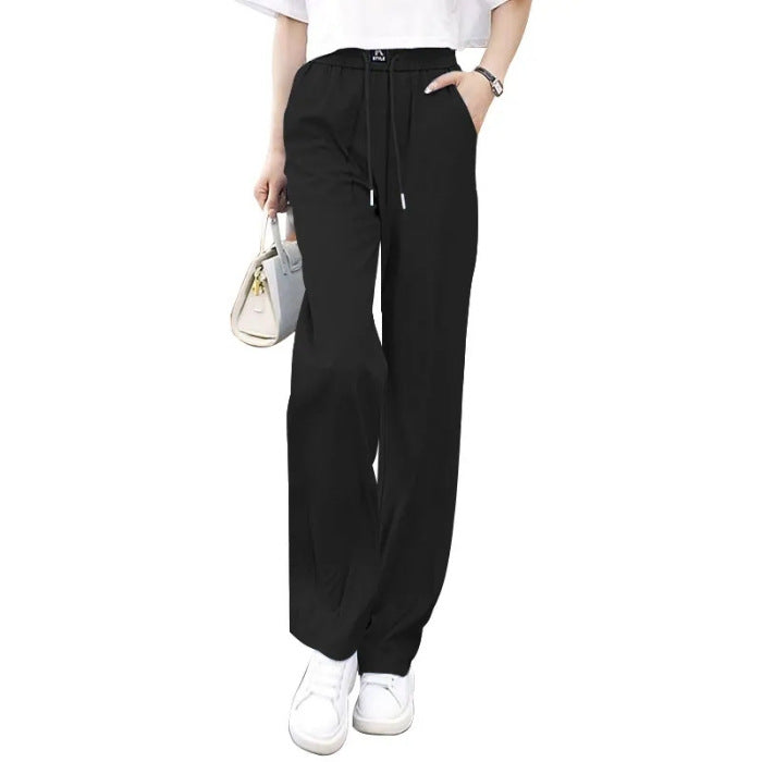 ❤️【S-3XL】 Dżinsy z wysokim stanem i szerokimi nogawkami typu Ice Silk