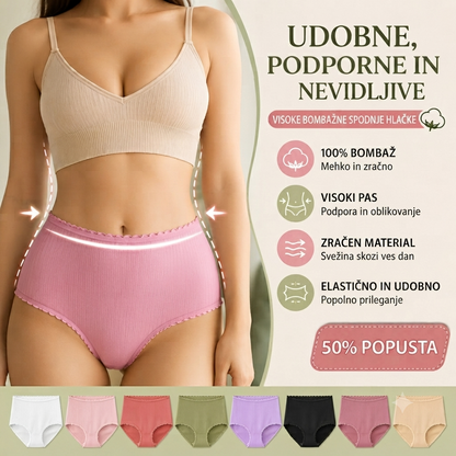 💖(8 kosov) Zadnji dan s 50% popustom: nepremočljive antibakterijske spodnjice z visokim pasom