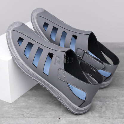 👟【 38-46】Nuevas sandalias de verano para hombre 2026, ahuecadas para mayor transpirabilidad, ligeras y antideslizantes.