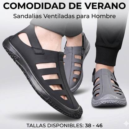 👟【 38-46】Nuevas sandalias de verano para hombre 2026, ahuecadas para mayor transpirabilidad, ligeras y antideslizantes.