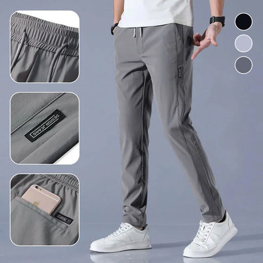 💥【M-5XL】Pantalones elásticos casuales para hombre