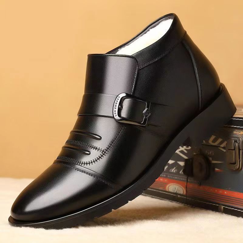 ✨📢【49% zniżki w ograniczonym czasie】【39-44】Męskie buty zimowe, ocieplane od środka, wygodna gruba podeszwa