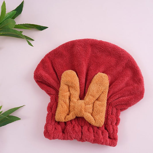 🔥Kup 1, a drugi dostaniesz gratis🔥🎀🛀Czepek prysznicowy odporny na podmuchy wiatru, szybkoschnący i superchłonny czepek do mycia włosów😍