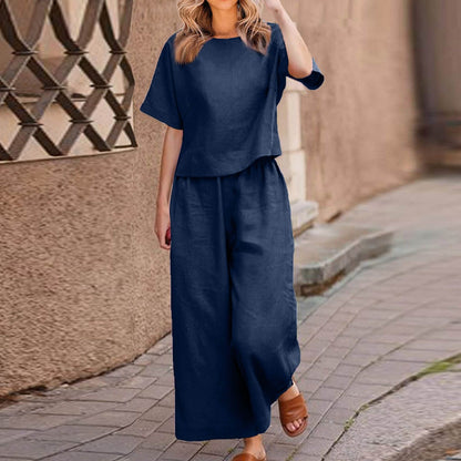 🧥【 S–2XL】Elegante conjunto de dos piezas para mujer — Holgado y cómodo 🍂