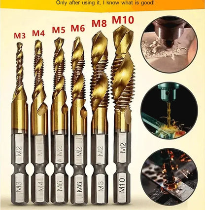 🔥【Kupite 6, dobite 6 brezplačno (12 kosov)】🧰🔩 Komplet večnamenskih svedrov
