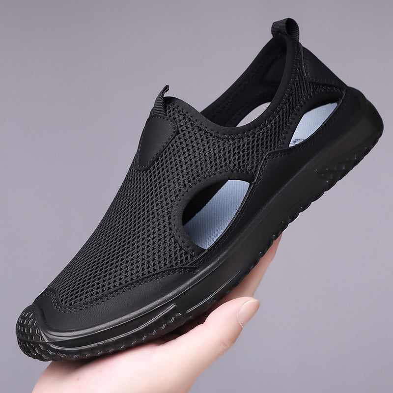 👟Oferta especial de verano🏆【Tallas 38-46】Nuevas sandalias de verano 2026 para hombre, malla transpirable, ligeras y antideslizantes.