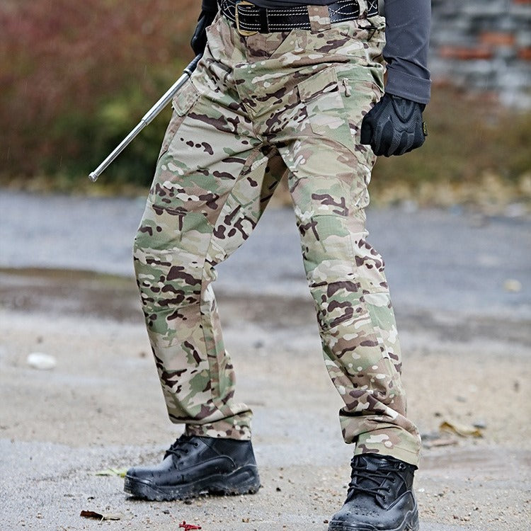 🔥【S-6XL】Spodnie cargo dla mężczyzn, spodnie wojskowe ❤️ (dla wagi 40-105 kg)