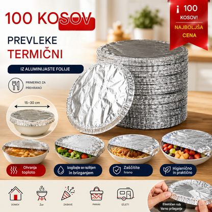 📢📢 50 % POPUST!⏰【100 kosov】 Izolacijski pokrov iz aluminijaste folije