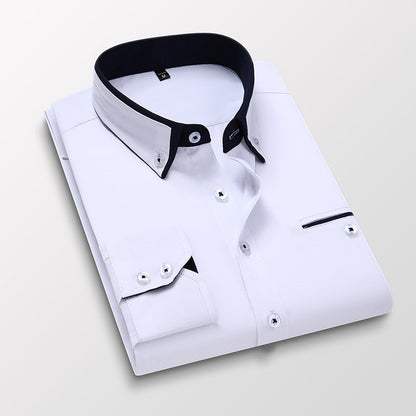 🎉【M-5XL】🔥👔 Nowa, oddychająca koszula biznesowa męska w stylu casual
