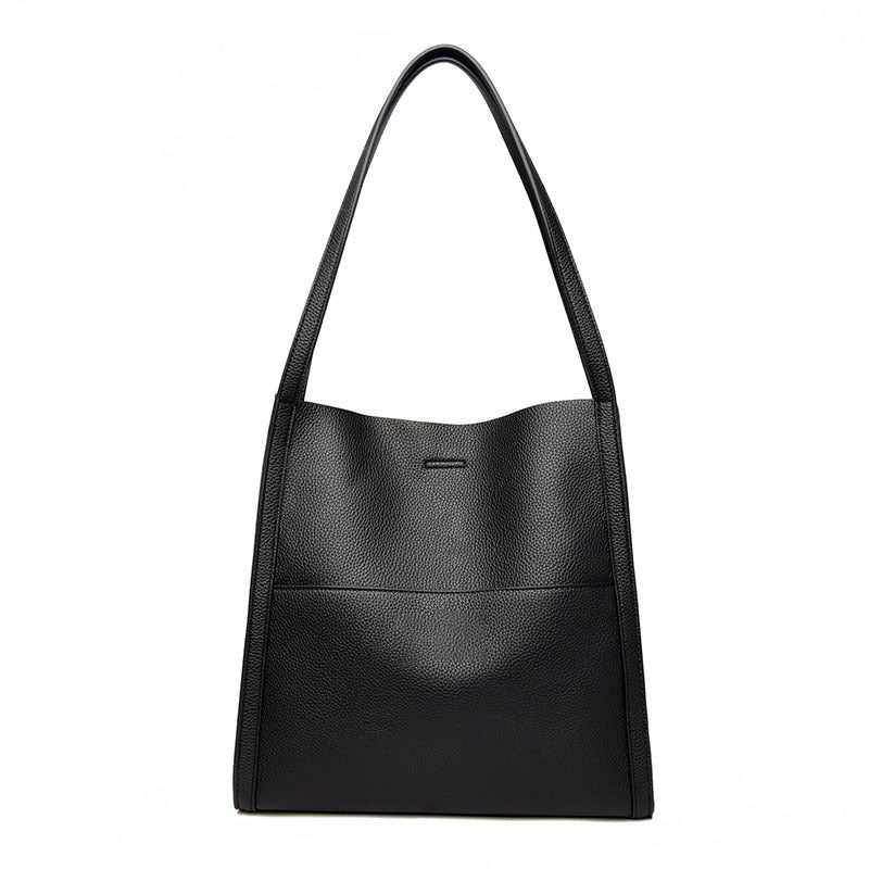 🔥👜👜【45% ZNIŻKI】Prosta, modna, pojemna torba na ramię z miękkiej skóry na jesień i zimę