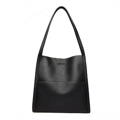🔥👜👜【45% ZNIŻKI】Prosta, modna, pojemna torba na ramię z miękkiej skóry na jesień i zimę