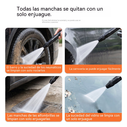 Último día con 55% de descuento: 【2 juegos por 22 euros】Pistola pulverizadora de alta presión para uso doméstico