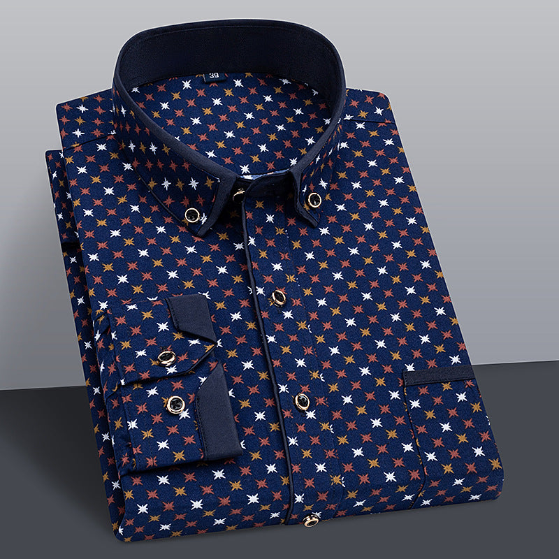 🔥🎉【S-5XL】👕 Nowa, oddychająca koszula biznesowa męska w stylu casual