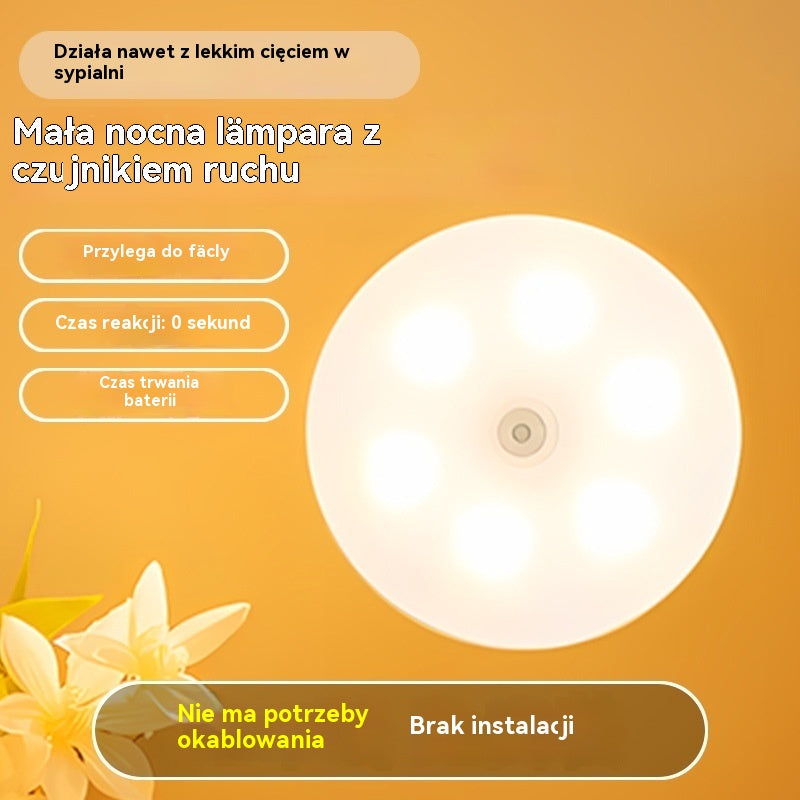 🏡💡【Kup 1, a 1 dostaniesz gratis】Inteligentne światło LED wykrywające obecność człowieka, łatwe w ładowaniu i praktyczne