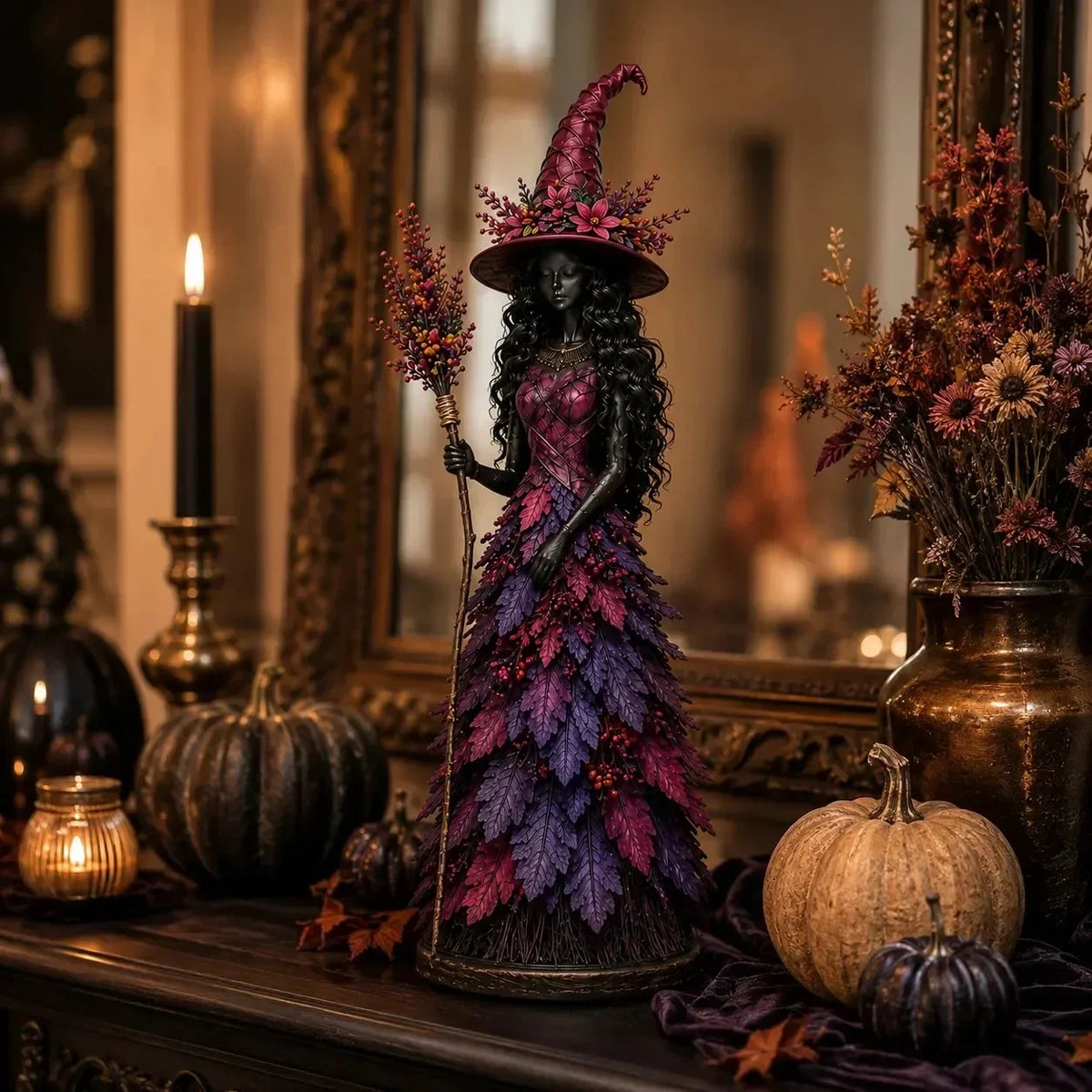 🧙‍♀️Figurica začarane jesenske čarovnice