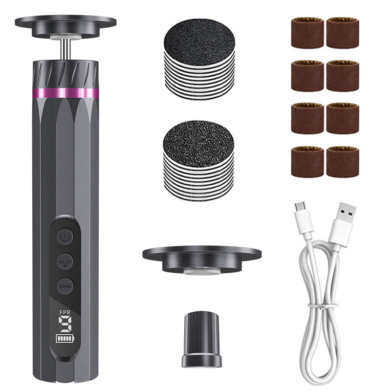 🦶 ČASOVNO OMEJENA PONUDBA 50 % POPUSTA! ⚡ Polnilna električna pila za stopala – 9 hitrosti, LCD zaslon, polnjenje prek USB-C ✨