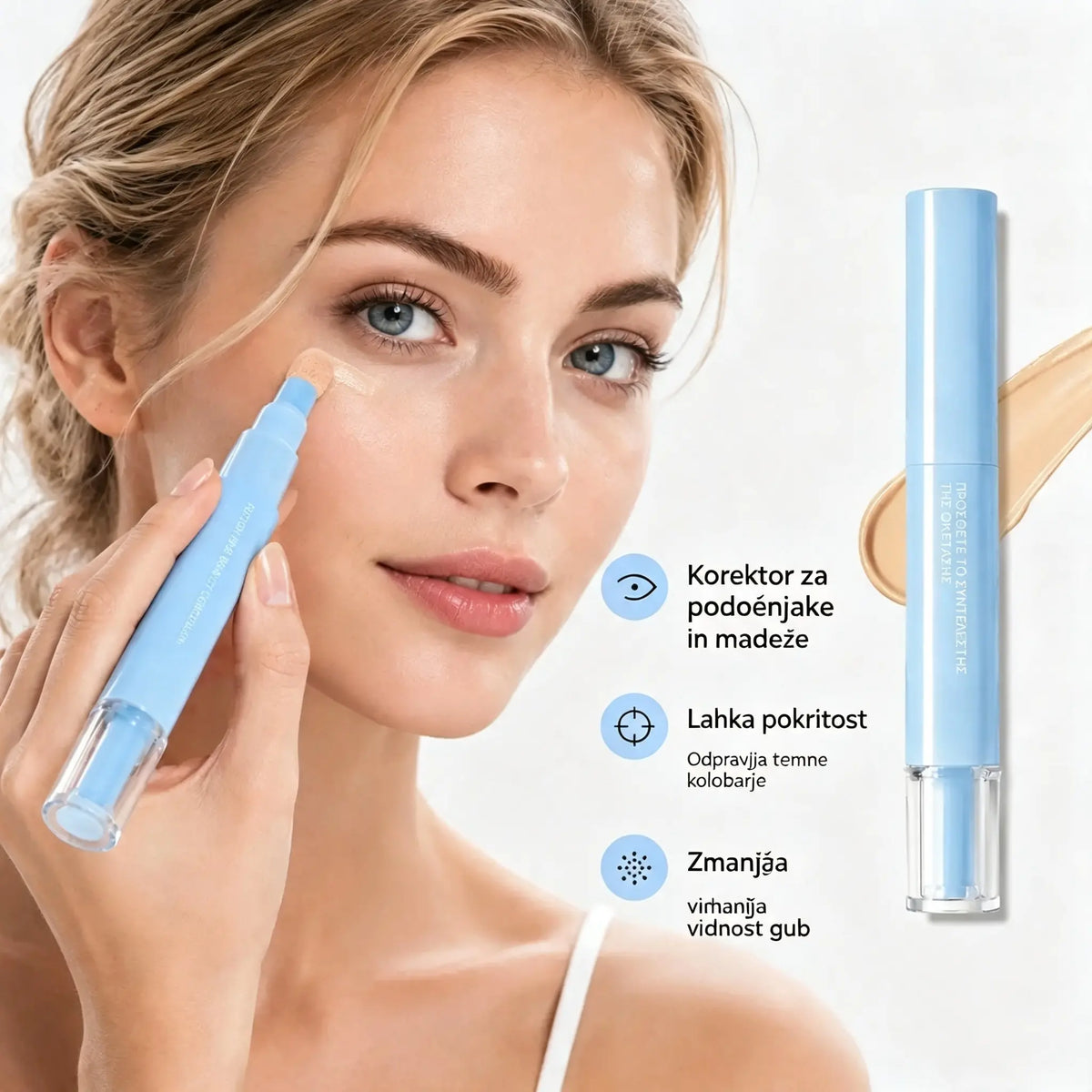 🔥🔥Kupite 1, dobite 1 gratis! 💄Večfunkcijski vlažilni tekoči korektor v obliki peresa