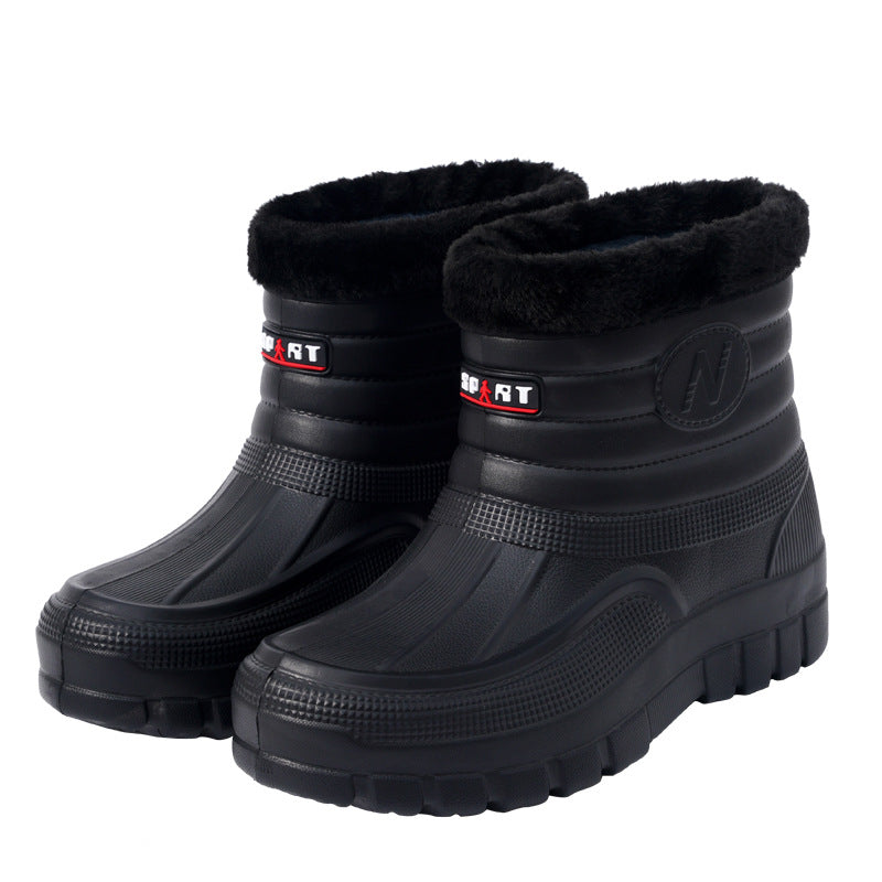 ♥️♥️【Nový produkt】Teplé, nepromokavé outdoorové boty a sněhule s bavlněnou podšívkou a fleecovou podšívkou