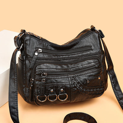 💥👜2025 nowa torba na ramię / crossbody z miękkiej skóry o dużej pojemności