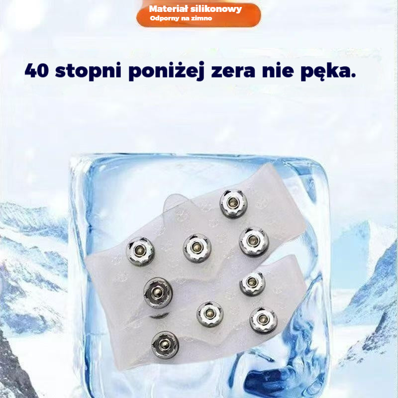 【Kup 2, a 2 dostaniesz gratis】5-ramienne ochraniacze na buty do wędrówek na świeżym powietrzu, antypoślizgowe, odpowiednie do wędrówek po śniegu, wspinaczki górskiej, skałkowej i zimowych powierzchni lodowych