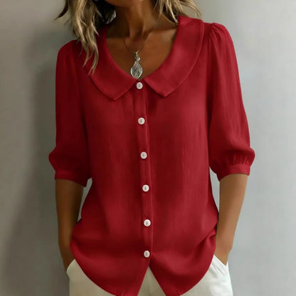 🌸【S-3XL】Ženski kardigan s kratkimi rokavi in gumbi, idealen za pomlad. Plačilo po povzetju✅