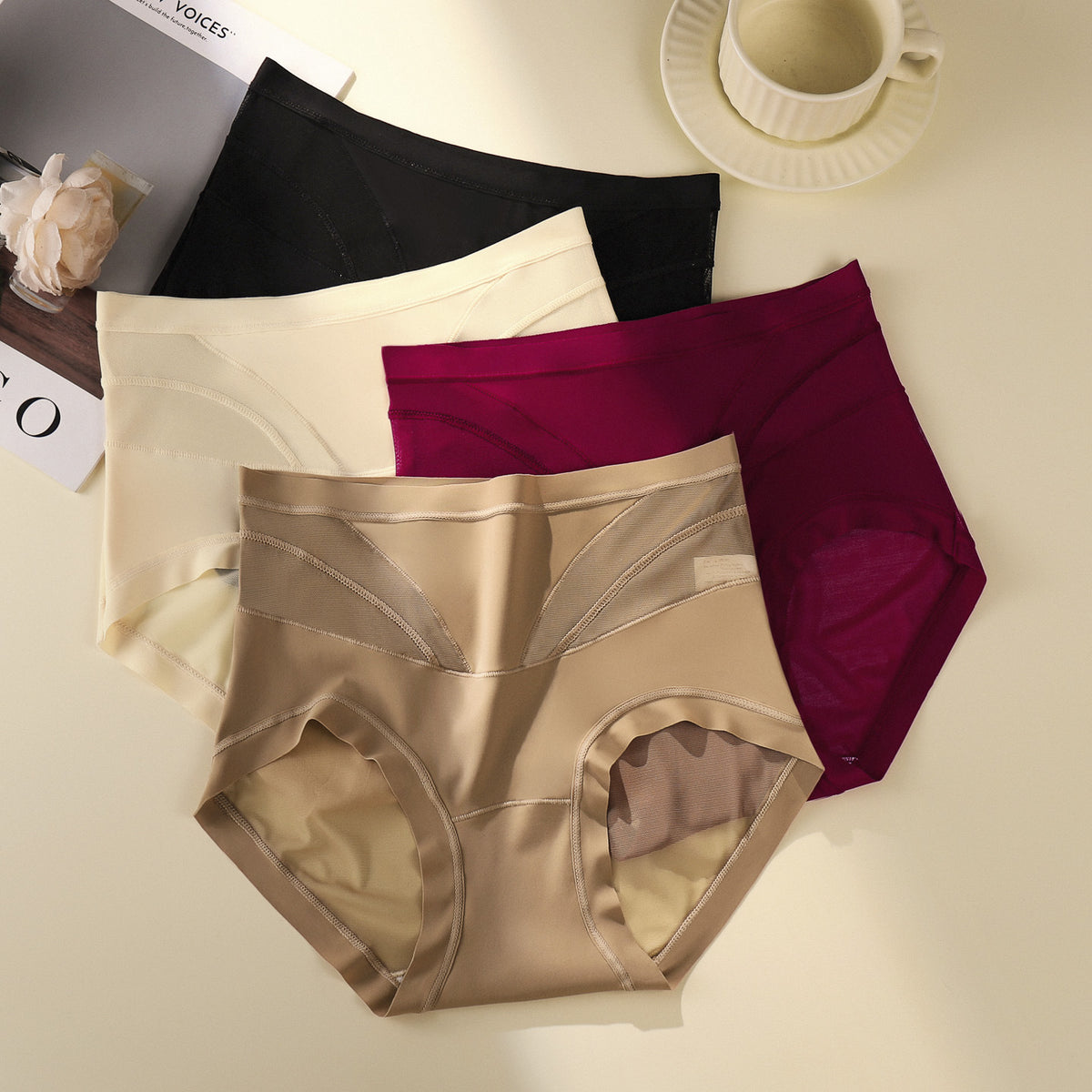 🍑 Bielizna modelująca z wysokim stanem – unieś i spłaszcz brzuch w kilka sekund! ✨