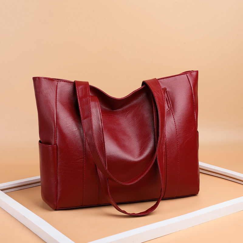Limitowana zniżka 43% 👜 Nowa modna torebka damska z miękkiej skóry na ramię✨ Casual o dużej pojemności✨-