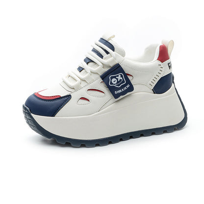 👟✨【+5 cm višine】Športni copati za prosti čas z debelim podplatom – moderni, udobni in enostavni za kombiniranje 💫