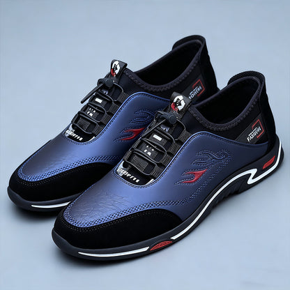 👞 Zapatos de cuero transpirables para hombre✅ antiolor✅ suela de cuero suave✅ modernos y versátiles