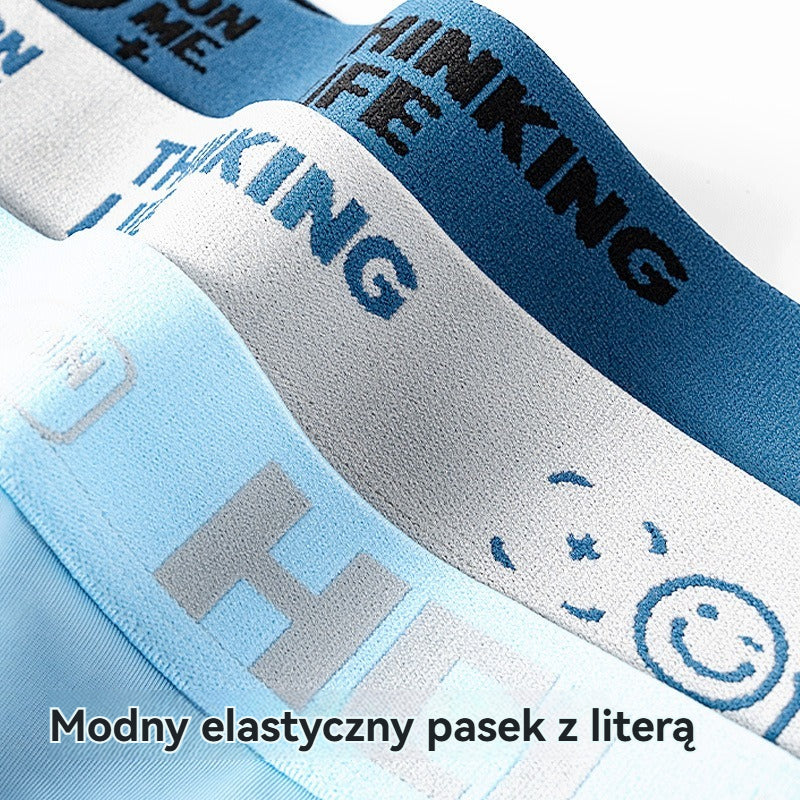🔥【6 sztuk】2025 Nowe antybakteryjne bokserki męskie U Curved Mesh Modal Plus Size