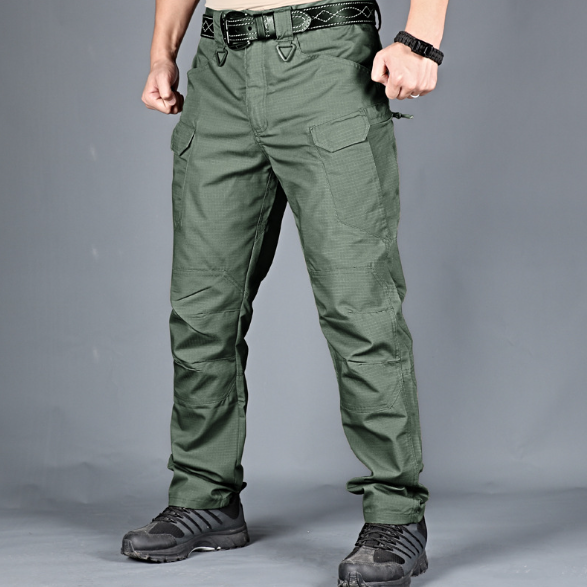 🔥【S-6XL】Spodnie cargo dla mężczyzn, spodnie wojskowe ❤️ (dla wagi 40-105 kg)