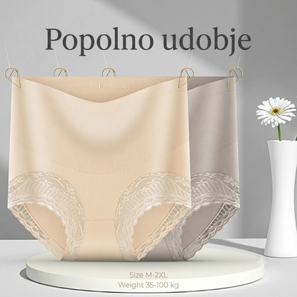 💖🌸【Plačilo ob dostavi】✨【3 kosov】Nove visoko elastične udobne antibakterijske hlačke za hujšanje【35-100 kg】