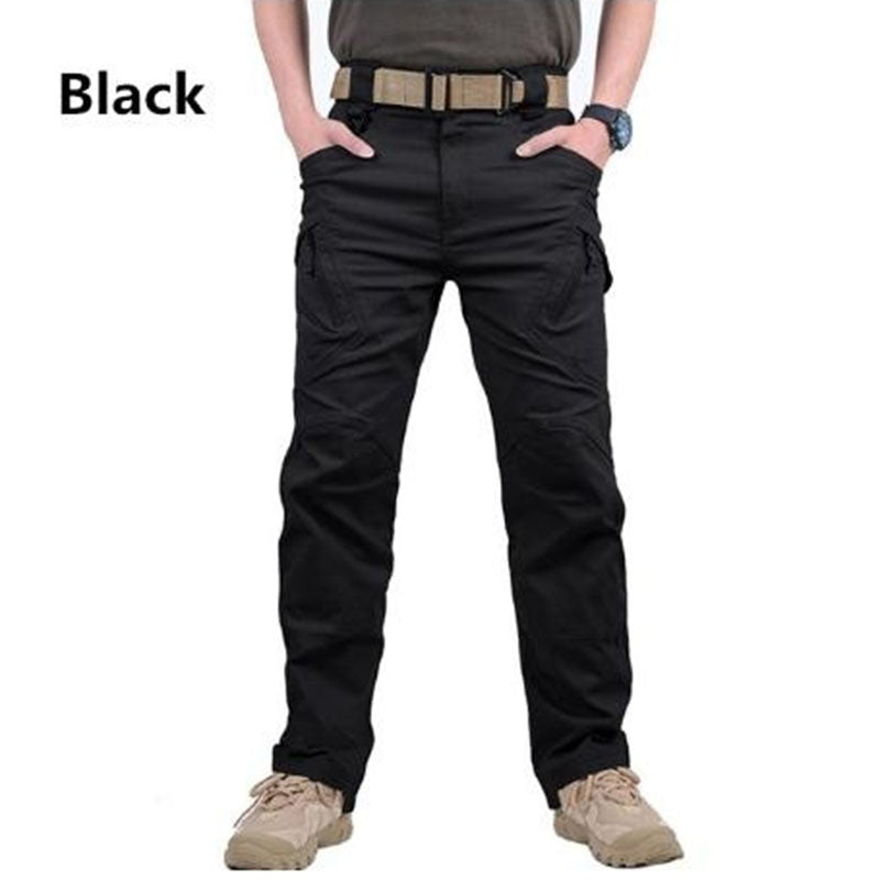 🔥【S-6XL】Spodnie cargo dla mężczyzn, spodnie wojskowe ❤️ (dla wagi 40-105 kg)