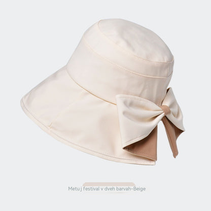 🎀🎀 50 % popusta 👒 | Retro klobuk s pentljo: zložljiv in zračen, nepogrešljiv poletni kos.