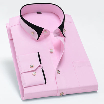 【S-4XL】🔥👕 Nova moška zračna poslovna srajca za prosti čas iz leta 2025