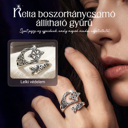 Stříbrný prsten S925 s keltským uzlem – kup 1 a získej 1 zdarma