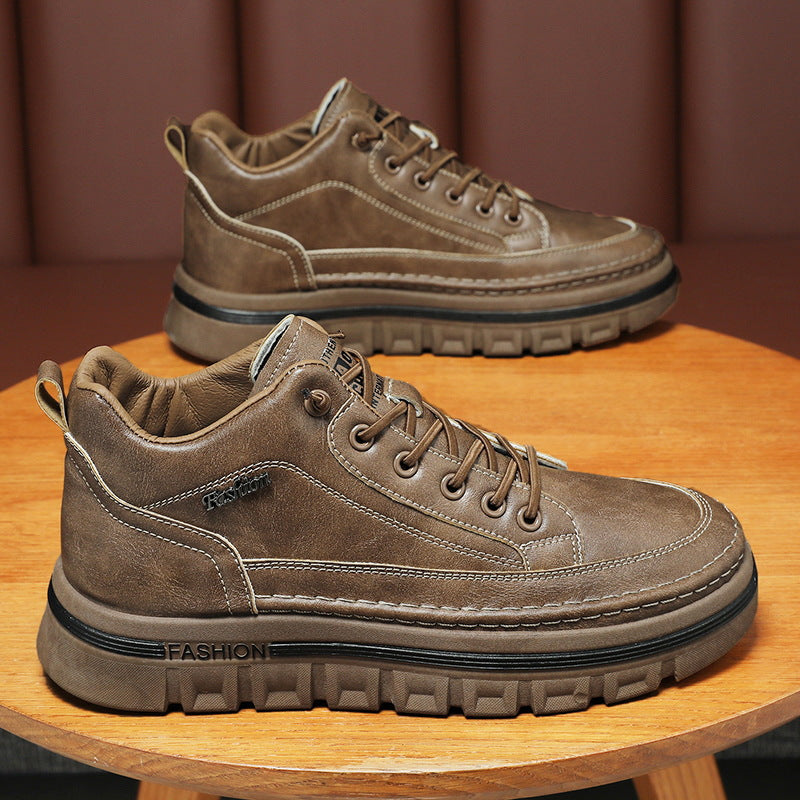 🌿【39-44】Nowe męskie buty skórzane na co dzień w stylu retro