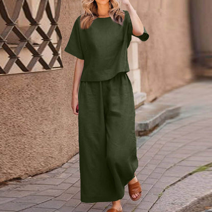 🧥【 S–2XL】Elegante conjunto de dos piezas para mujer — Holgado y cómodo 🍂